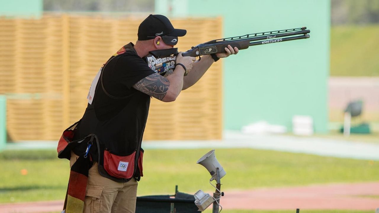 Foto: ISSF / Andreas Löw und die deutschen Trapschützen konnten nach dem intensiven Trainingslager noch nicht ganz vorne beim Weltcup landen.