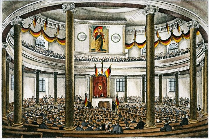 Eröffnung Nationalversammlung, 1848