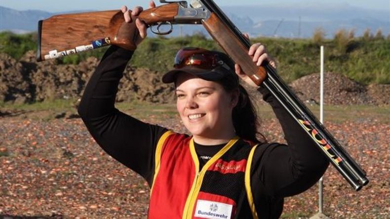 Foto: ISSF / Erstmalig Weltcup-Siegerin: Nadine Messerschmidt. Foto: ISSF / Erstmalig Weltcup-Siegerin: Nadine Messerschmidt.