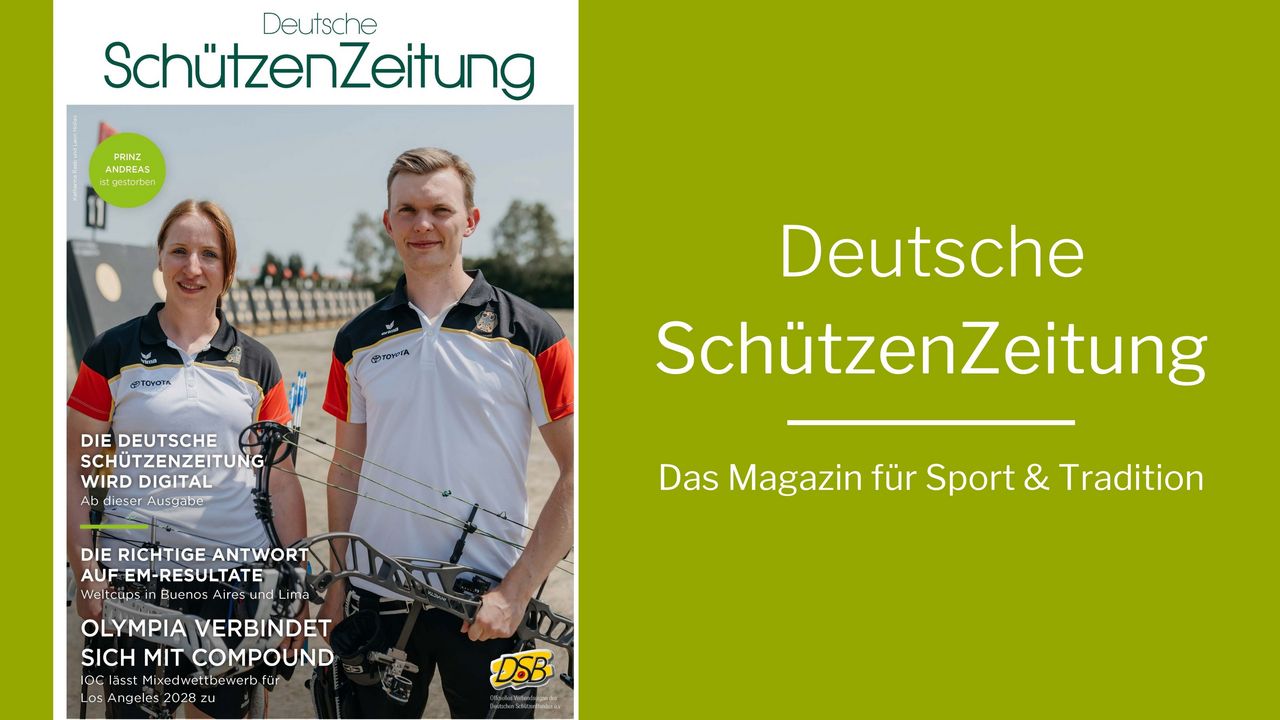 Deutsche SchützenZeitung: Erste Ausgabe als Print- und Digitalversion