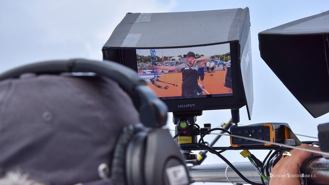 Foto: Eckhard Frerichs / Das passt! Bogensport und TV harmonieren bei Die Finals prächtig.