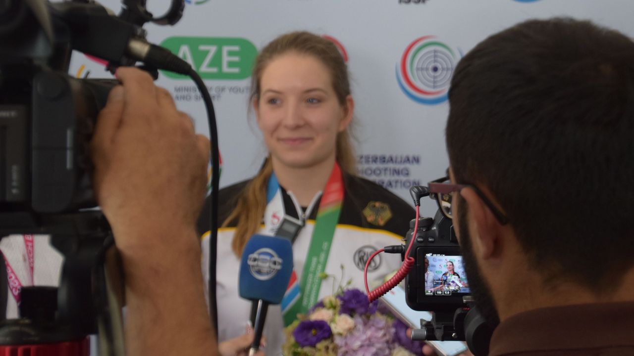 Foto: DSB / Doreen Vennekamp überragte bei der WM in Baku und stand dementsprechend im Fokus.