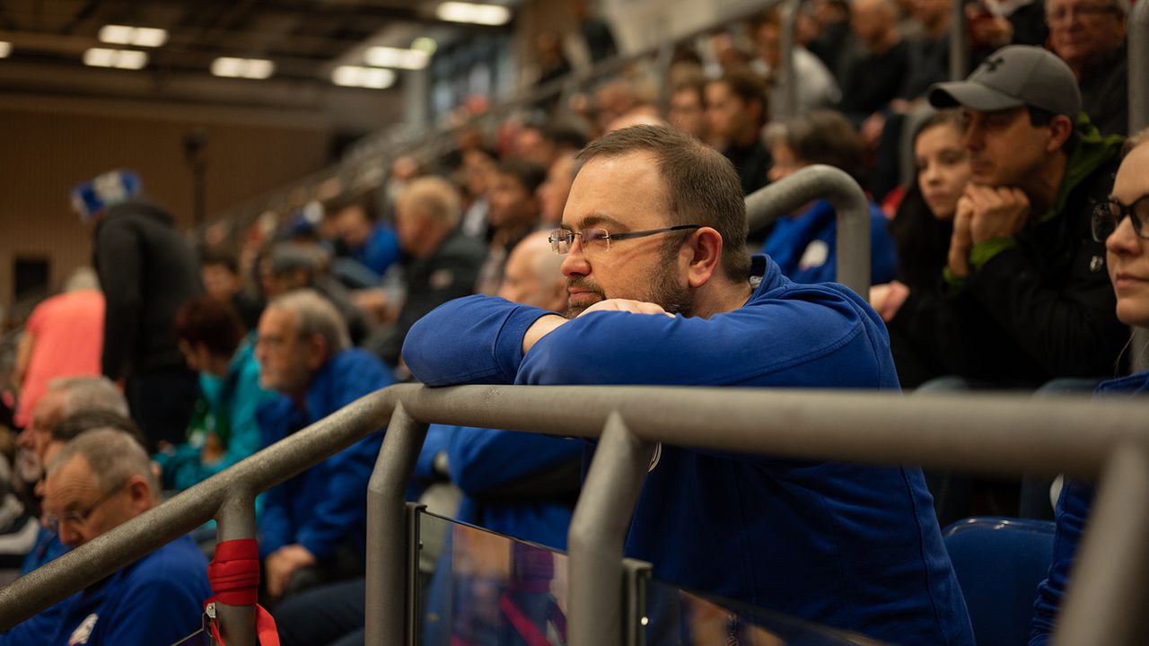 Bild: DSB / Statt einen Blick auf sein Bundesligateam zu werden, steht Simon Muschiol vor ganz neuen Herausforderungen in seiner Funktion als Sportleiter.