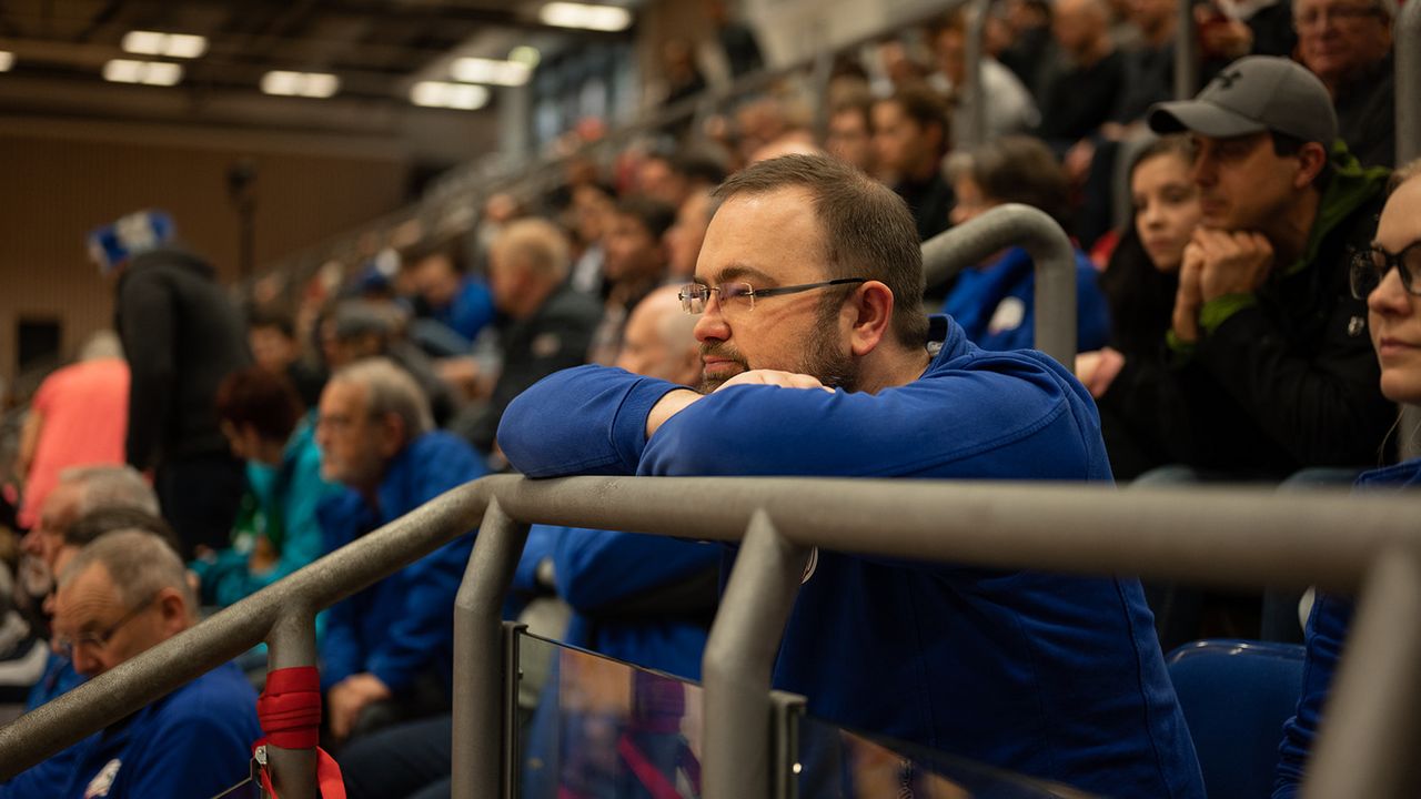 Bild: DSB / Statt einen Blick auf sein Bundesligateam zu werden, steht Simon Muschiol vor ganz neuen Herausforderungen in seiner Funktion als Sportleiter.
