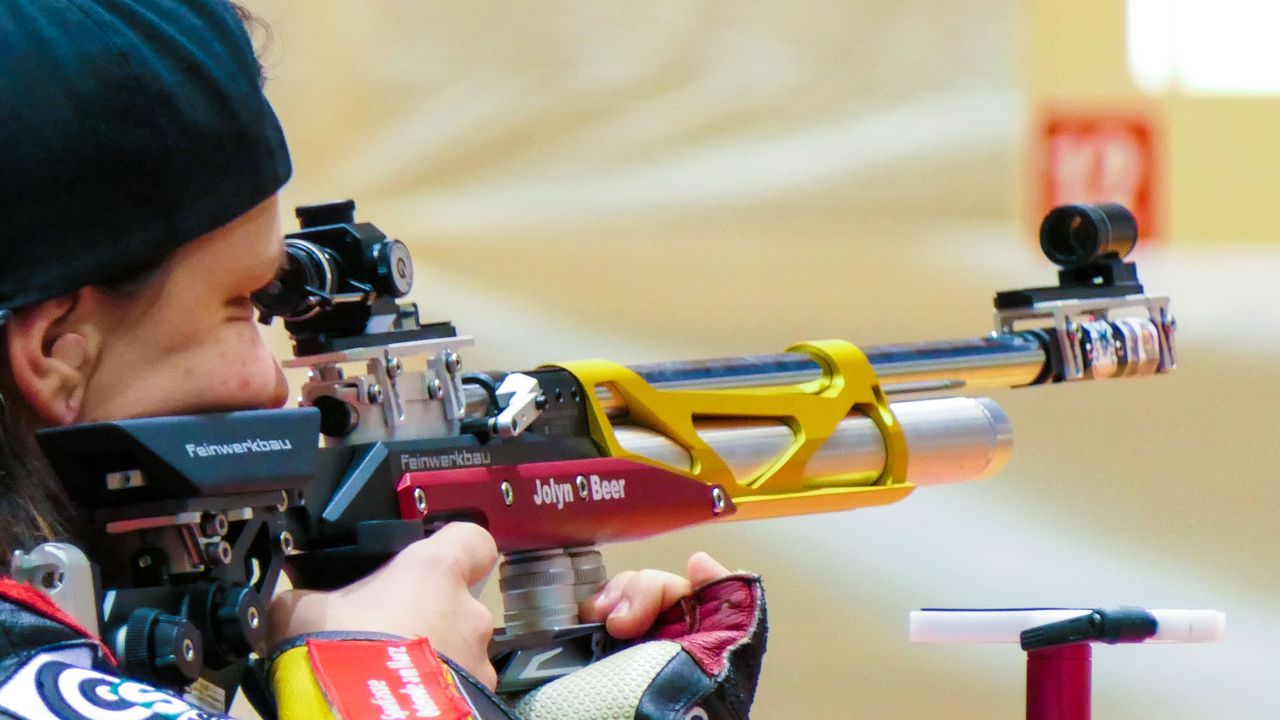 Foto: DSB / Jolyn Beer zeigte eine gute Leistung mit dem Luftgewehr beim Weltcup in Peking.