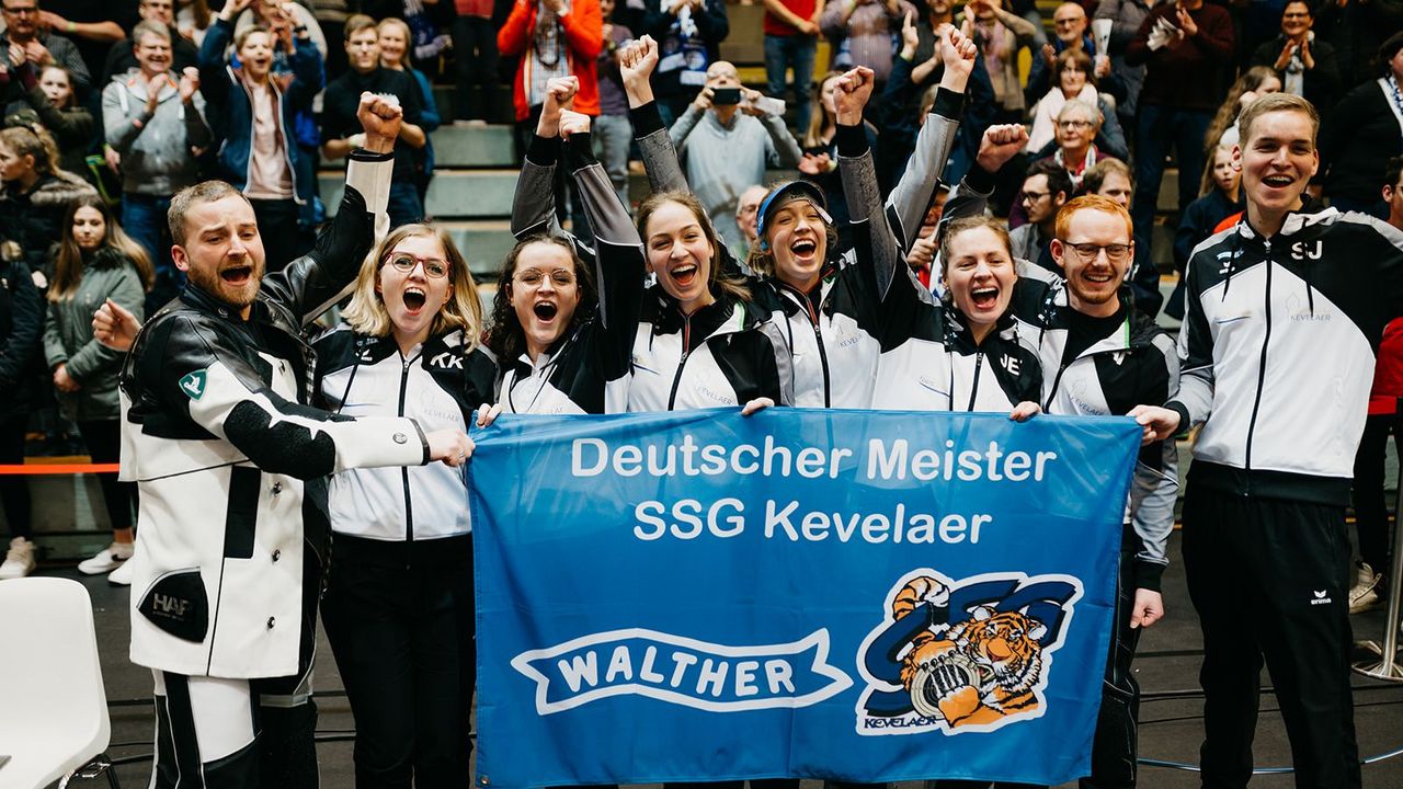 Foto: DSB / Das Team von Titelverteidiger SSG Kevelaer gilt als Top-Favorit auf den Titel.