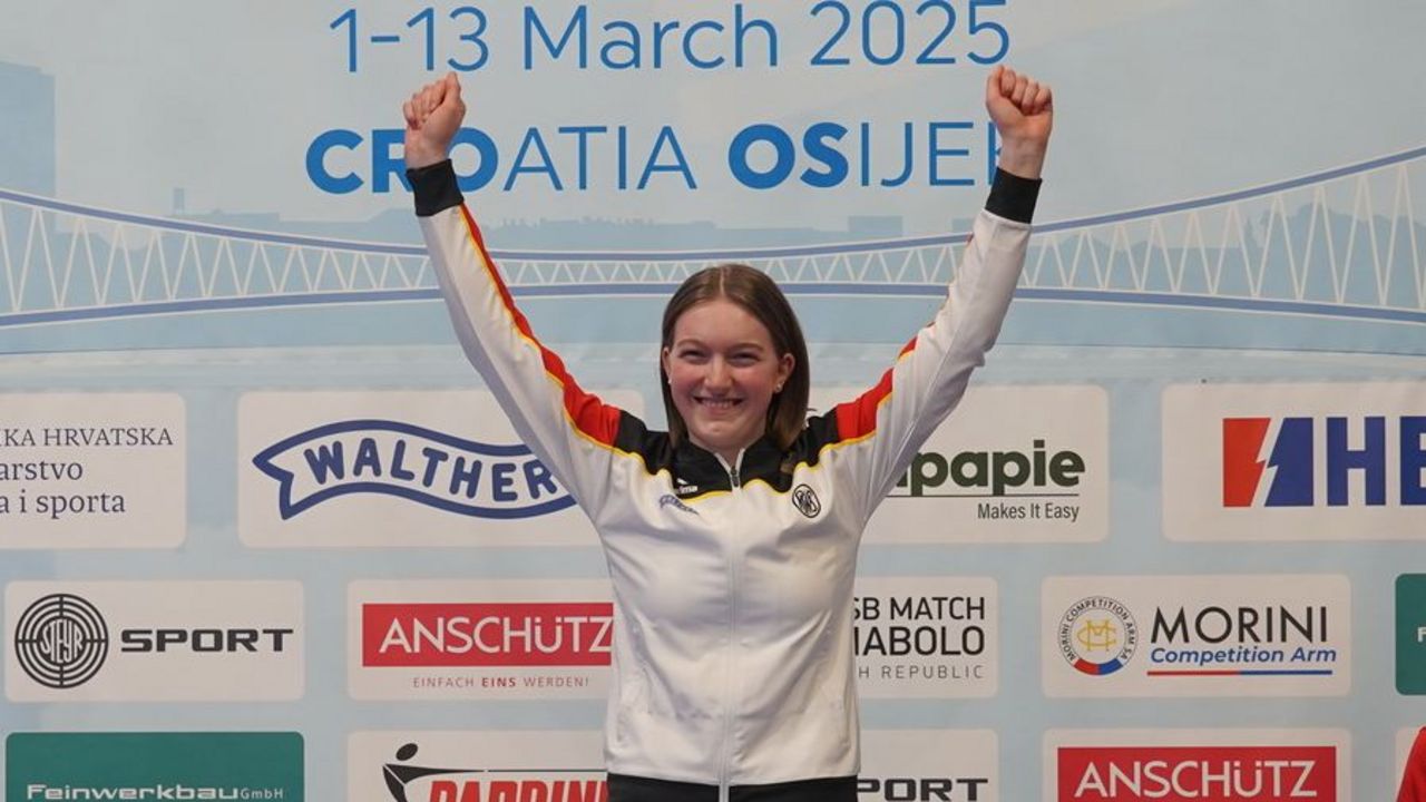 Foto: ESC / Nach einem herausragenden Jahr 2025 mit Erfolgen bei EM und European Olympic Festival wurde Theresa Schnell nun auch zum "Juniorsportler des Jahres" gewählt.