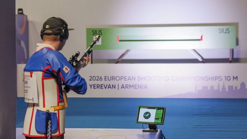 Foto: Julian Gebauer / Noch läuft es für Kris Großheim und das DSB-Team Laufende Scheibe nicht nach Wunsch. Foto: Julian Gebauer / Noch läuft es für Kris Großheim und das DSB-Team Laufende Scheibe nicht nach Wunsch.