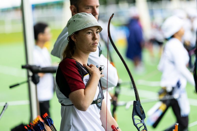 Foto: Arndt Falter / Johanna Klinger zeigte bei ihrer ersten großen Multisportevent-Teilnahme eine gute Leistung. Foto: Arndt Falter / Johanna Klinger zeigte bei ihrer ersten großen Multisportevent-Teilnahme eine gute Leistung.