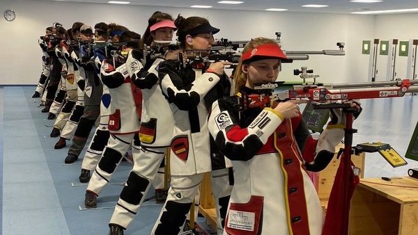 EM-Qualifikation Luftgewehr Wiesbaden: Anna Janßen dominiert