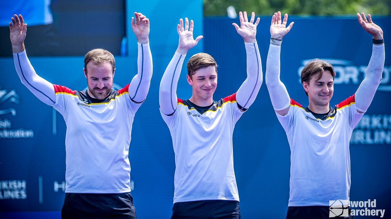 Weltcup Antalya: Zwei Mal Silber für Recurve-Teams
