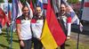 Foto: DSB / Das Skeet-Trio der Frauen in Lonato v.l.: Katrin Butterer, Valentina Umhöfer und Isabell Wassing.