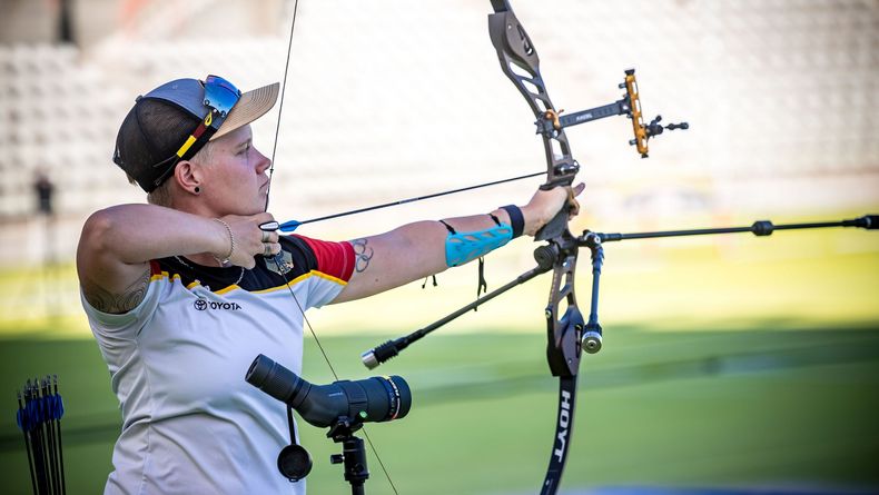 Foto: World Archery / Nachdem sie die Qualifikation für die EM verpasst hat, gibt es für Michelle Kroppen ein klares Ziel: die Qualifikation für das Weltcup-Finale.