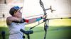 Foto: World Archery / Mit neuer Technik zum starken vierten Platz: Michelle Kroppen.