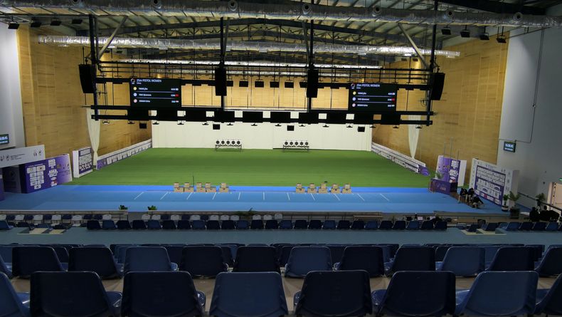 Foto: DSB / Auch die Schießsport-Anlagen in Kairo sind sehr großzügig gebaut. Foto: DSB / Auch die Schießsport-Anlagen in Kairo sind sehr großzügig gebaut.