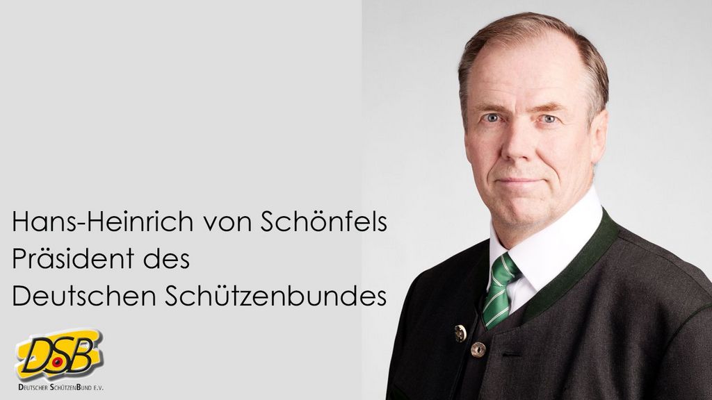 DSB-Präsident Hans-Heinrich von Schönfels zum Jahresende