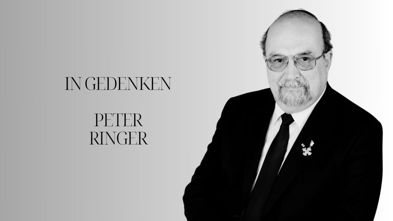 Ehrenmitglied Peter Ringer verstorben