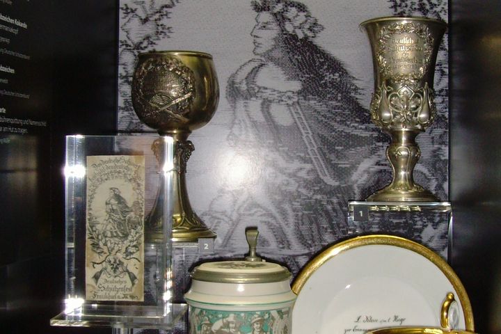 Bundesschießen Vitrine