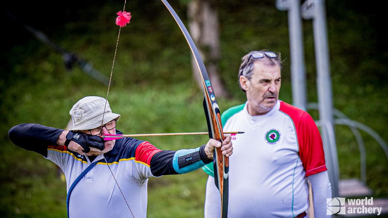 Foto: World Archery / Jürgen Lippek schoss stark und verfehlte die Einzelmedaille nur knapp.