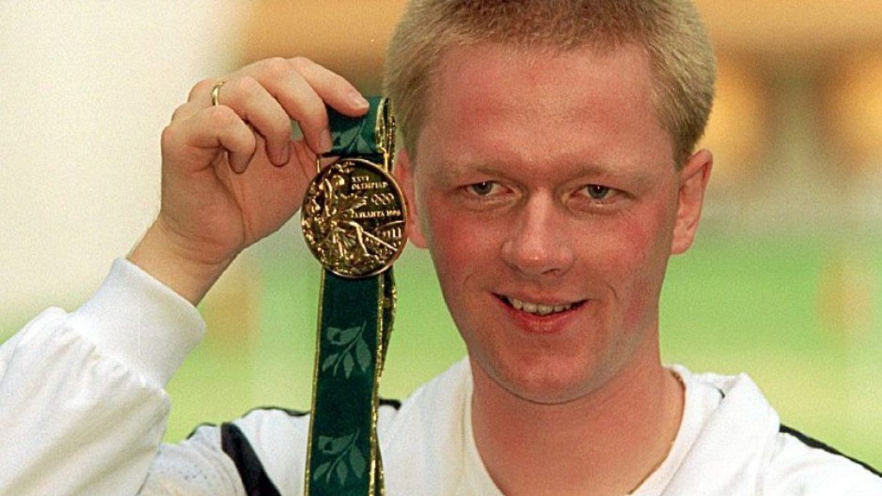 Foto: DSB / Christian Klees gewann 1996 Olympia-Gold, 23 Jahre später ist er beim Masters in Suhl am Start.
