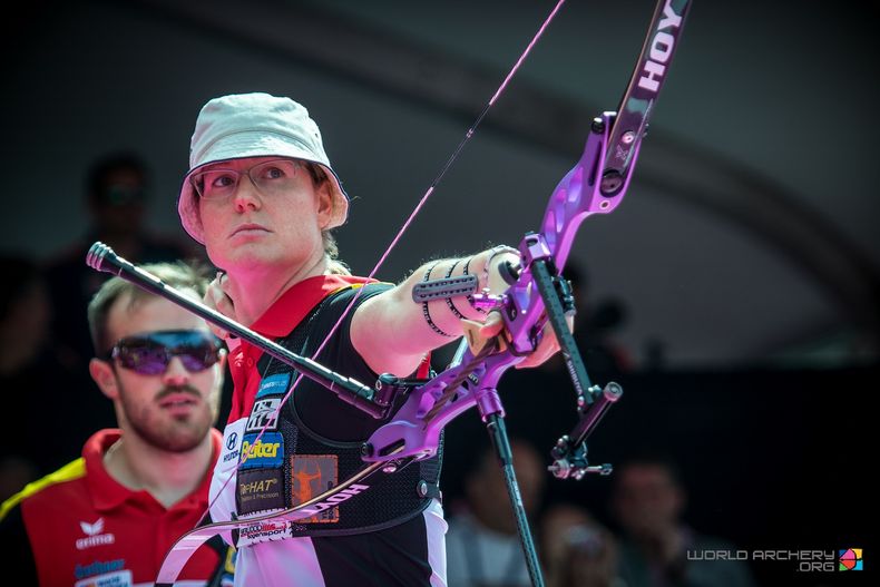 Foto: World Archery / 2017 gewannen Lisa und Florian Unruh (damals noch Kahllund) Silber im Mixed - die bisher letzte deutsche WM-Medaille.