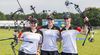 Foto: World Archery Europe / Das deutsche Compound Damen-Team gewinnt Gold beim Grand Prix in Arnhem.