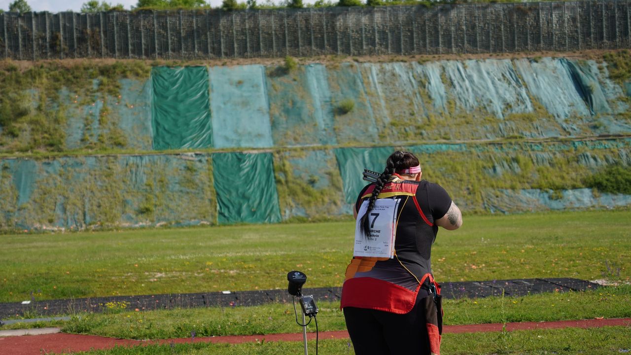 Foto: DSB / Treffer! Kathrin Murche schoss in der EM-Qualifikation in einer eigenen Liga.