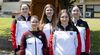 Foto: Heiko Dörr / Dieses Pistolen-Quintett vertritt Deutschland beim Weltcup in Suhl (V.l.): Johanna Blenck, Celina Becker, Franziska Thürmer, Lydia Vetter, Max Vogt.