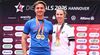 Foto: Eckhard Frerichs / König und Königin von Hannover: Recuver Moritz Wieser und Compounderin Marie Marquardt gewannen bei Die Finals je zwei Goldmedaillen.