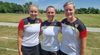 Foto: DSB / Das Trio Katharina Bauer, Elina Idensen und Michelle Kroppen setzte sich bei den Frauen durch.