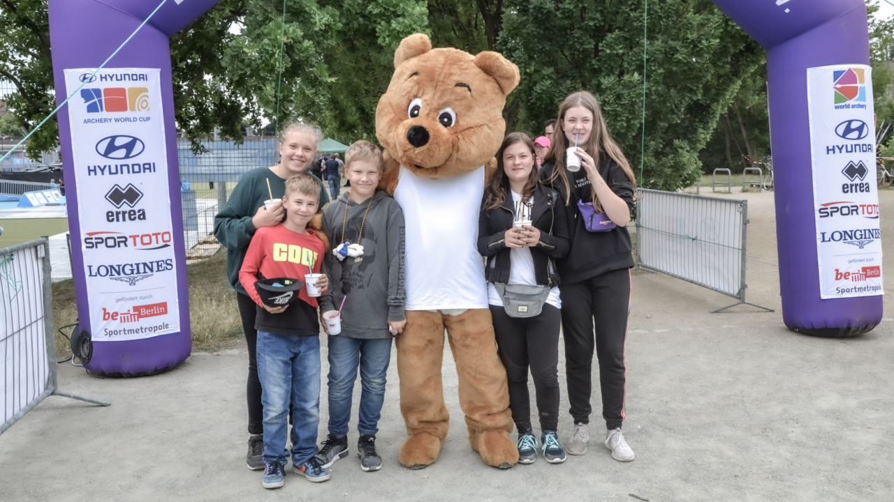 Foto: DSB / Noch ist das WM-Maskottchen namenlos und deshalb die Frage: Wie soll es heißen?