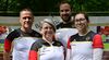 Foto: DSB / Demnächst in Chengdu/CHN als Teilnehmer der World Games: Michael Meyer, Christine Schäfer, Florian Unruh und Elisa Tartler.