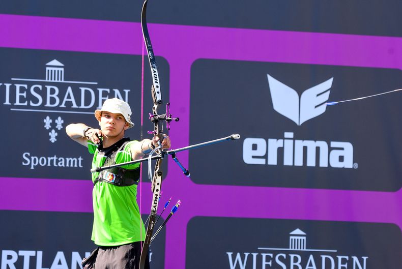 Foto: Eckhard Frerichs / Ließ die Pfeile gekonnt zum Titel fliegen: Knut Jacubczik.