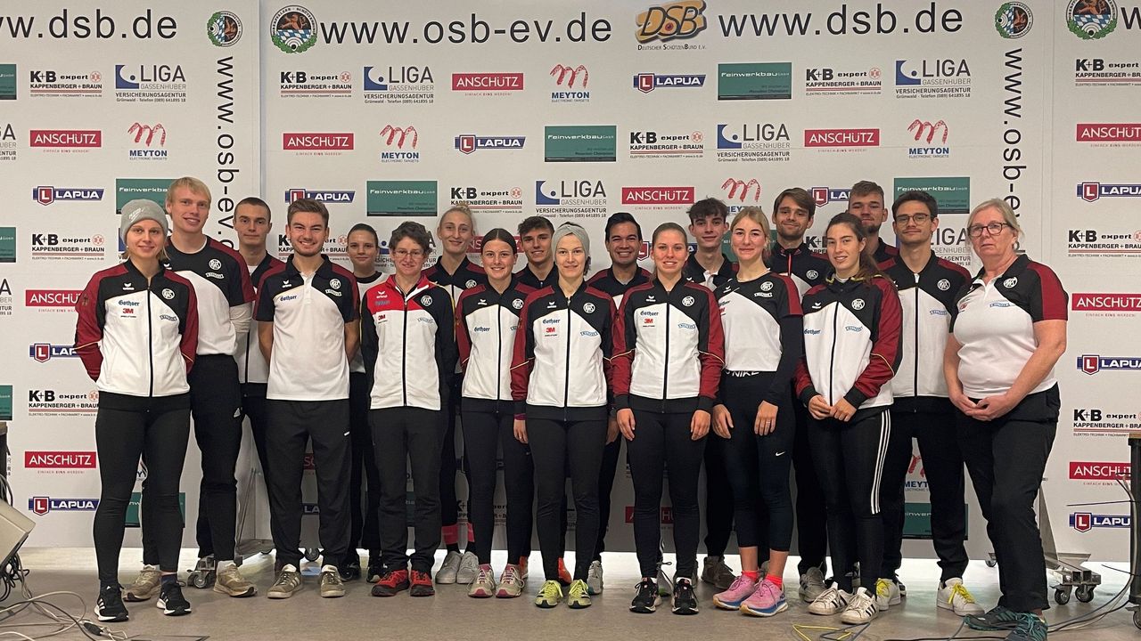 Foto: DSB / Gruppenbild der Target Sprinter beim Lehrgang in Pfreimd.