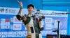 Foto: ISSF / Kann etwas entspannter in die WM-Qualifikation gehen, weil sie im KK 3x20 gesetzt ist: Anna Janßen, hier nach ihrem Weltcup-Sieg in Granada.