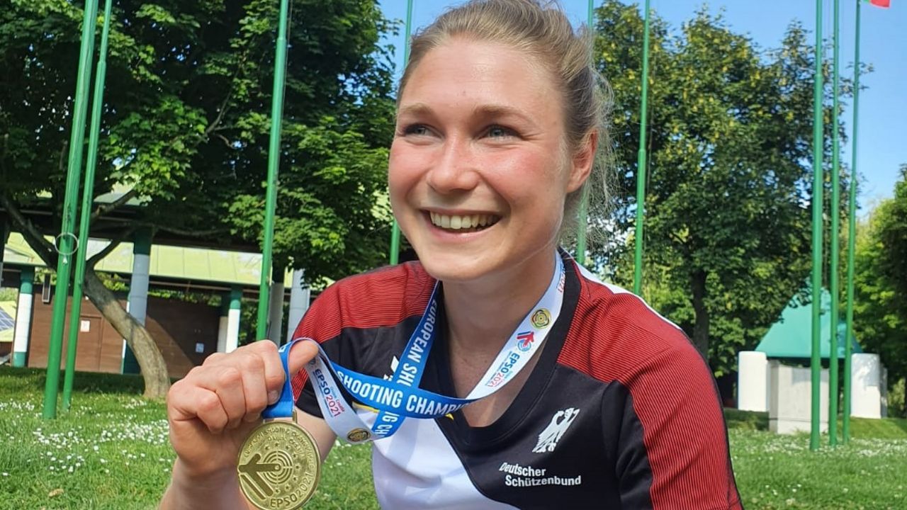 Foto: DSB / EM-Gold und Tokio-Quotenplatz. Im Volltreffer erzählt Carina Wimmer ausführlich vom bisherigen Höhepunkt ihrer Laufbahn.