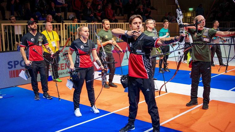 Foto: Eckhard Frerichs / Dauerbrenner! Das Trio Felix Wieser, Katharina Bauer und Moritz Wieser (v.l.) ist am 28. Februas beim Bundesligafinale dabei und war somit bei allen zehn Auflagen in der hessischen Landeshauptstadt am Start. 
