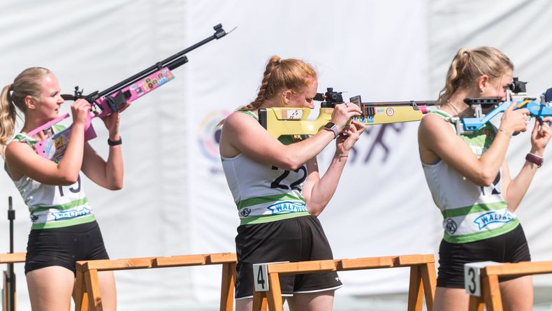 Foto: Britta Kußmaul / ... und (präzisem) Schießen macht Target Sprint so schwierig und attraktiv. In Dortmund findet nun das Finale der Deutschland Trophy statt. 