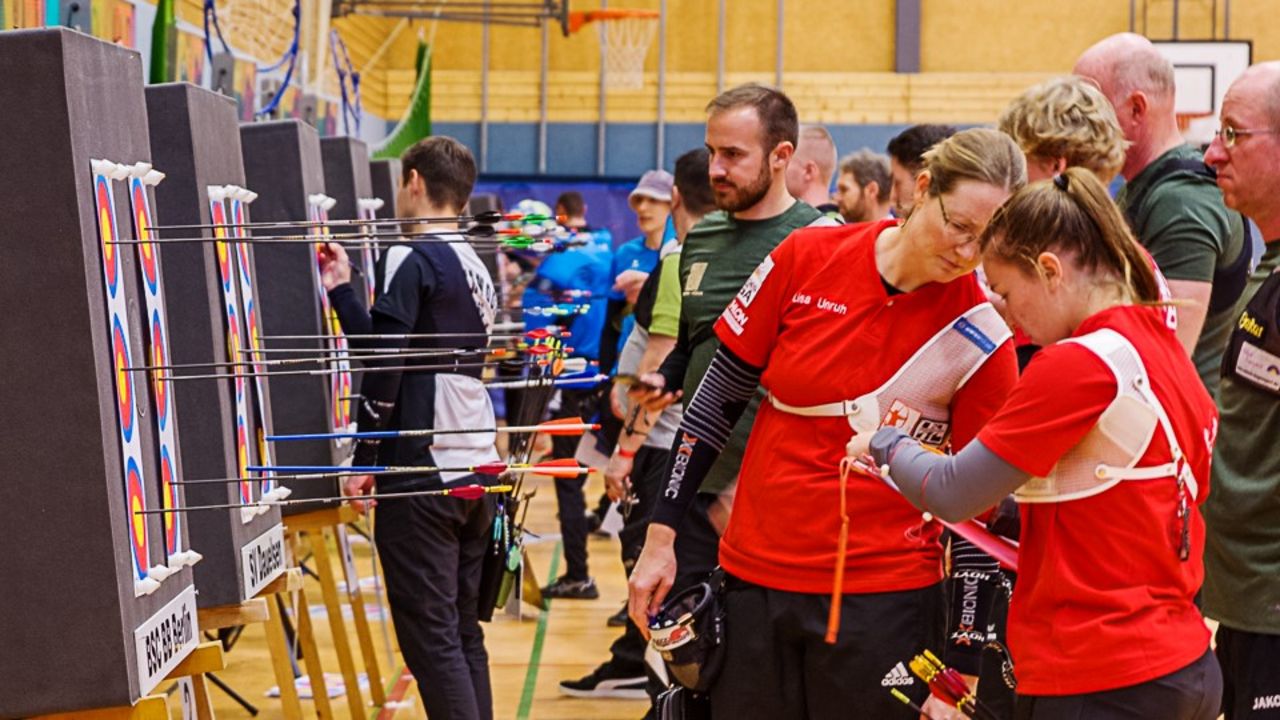 Foto: Hannes Wendt / Lisa Unruh (BSC BB Berlin) war mit dem zweiten Vorrunden-Wochenende zufrieden, Ehemann Florian in Diensten des SV Dauelsen wohl weniger.