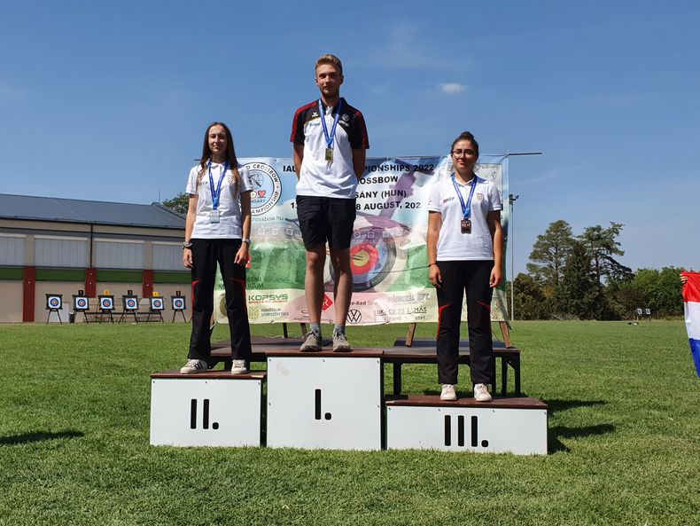 Foto: DSB / Ganz oben! Moritz Blumtritt sicherte sich den WM-Titel in der Juniorenklasse.