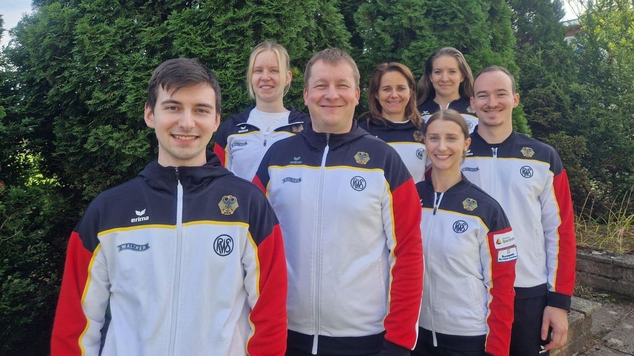Foto: DSB / So sieht das DSB-Pistolenteam für die Weltmeisterschaft in Kairo aus, wenn der Bundesausschuss Spitzensport dem Nominierungsvorschlag von Bundestrainerin Claudia Verdicchio-Krause zustimmt.