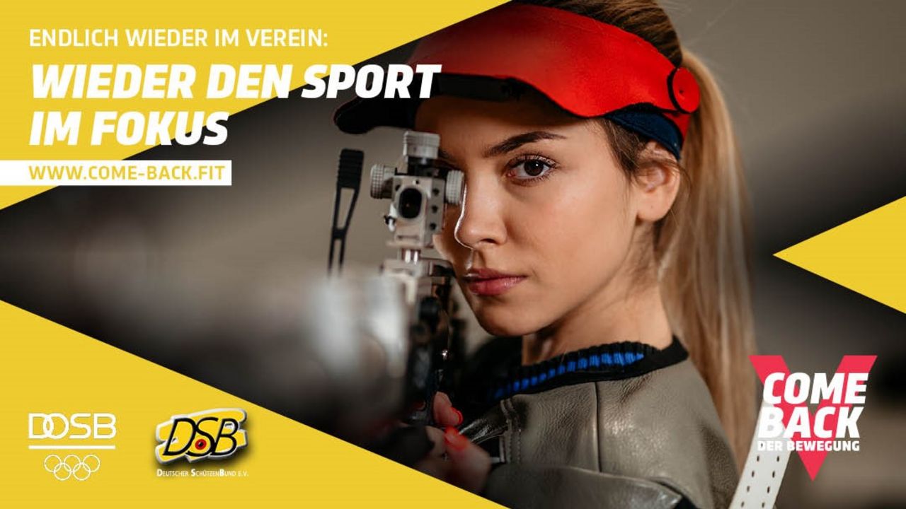 Foto: DSB / Der DSB bietet mehrere Motive zur Comeback-Kampagne an, die Vereine allesamt nutzen können.
