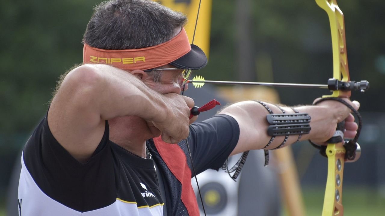 Foto: Peter Lange: Schoss ein starkes Turnier, belohnte sich aber nicht mit einer Medaille: Blankschütze Michael Meyer.