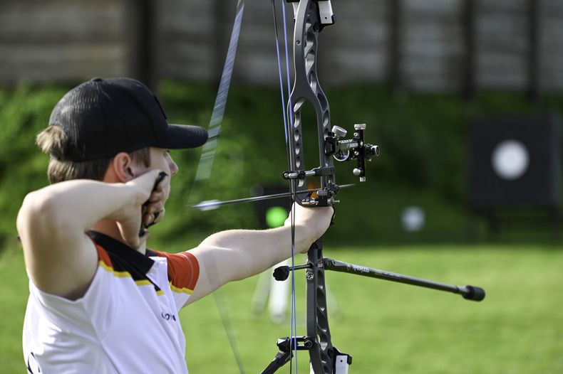 Foto: Eckhard Frerichs / Ruven Flüß nutzte seine Chance und wird in Essen seine erste EM bei den Erwachsenen schießen.