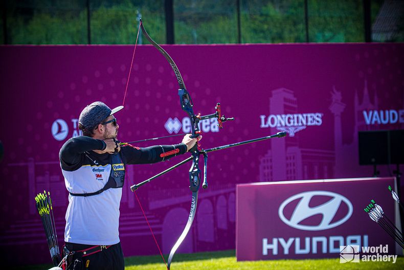 Foto: World Archery / Zeigt sich in bestechender Form: Maximilian Weckmüller.