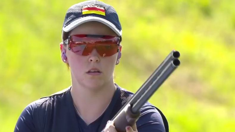 Foto: DSB / Nadine Messerschmidt liegt nach Teil eins der Qualifikation gemeinsam mit Katrin Butterer an der Spitze.