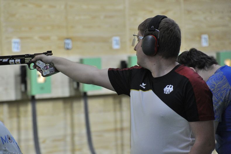 Foto: Harald Strier / Ein Ring fehlte Christian Reitz zum Finaleinzug.