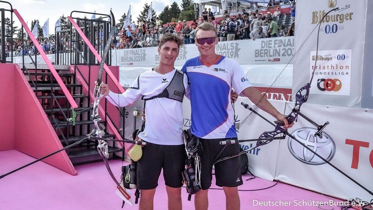 Foto: Eckhard Frerichs / Jonathan Vetter (links) und Nils Schwertmann wollen wie bei der DM auch bei der WM für Furore sorgen.