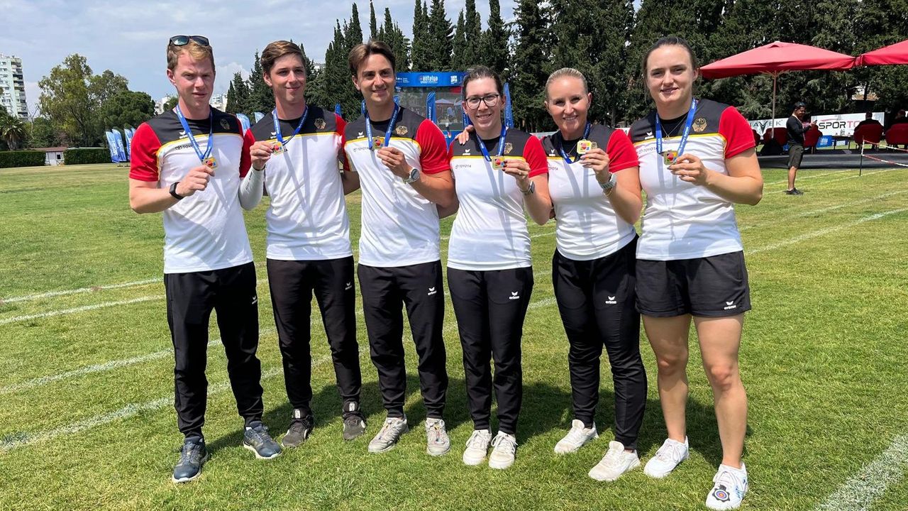Bogen-EM Antalya: Doppel-Gold für DSB-Teams