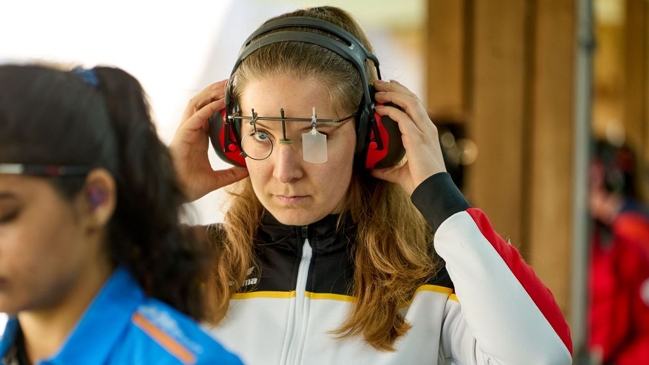 Foto: ISSF / Bereit für das nächste Finale: Doreen Vennekamp.